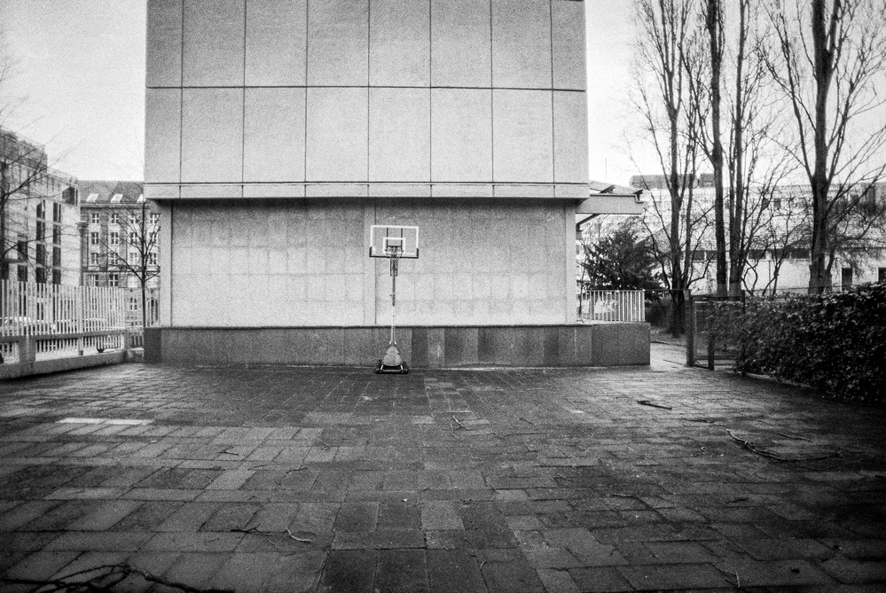 Auf film: Berlin Botschaft Nord Korea. Im Stil New topografic movement
